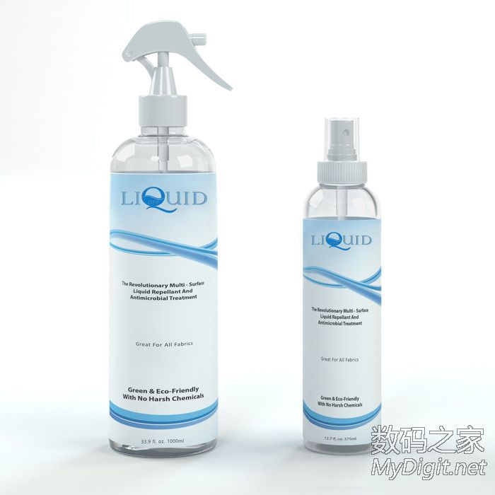 LiquidOff 衣服防脏喷雾剂 即使被扔进地沟油也不会被染色