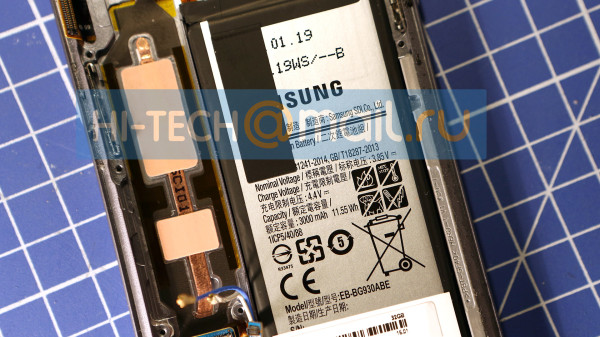 三星Galaxy S7拆机图来了 防水/液冷大揭秘